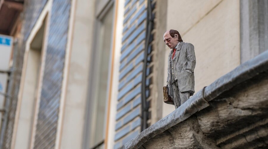 Isaac Cordal: Cement Eclipses & Follow the Leaders