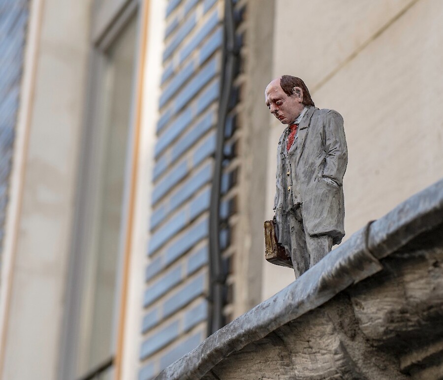 Isaac Cordal: Cement Eclipses & Follow the Leaders